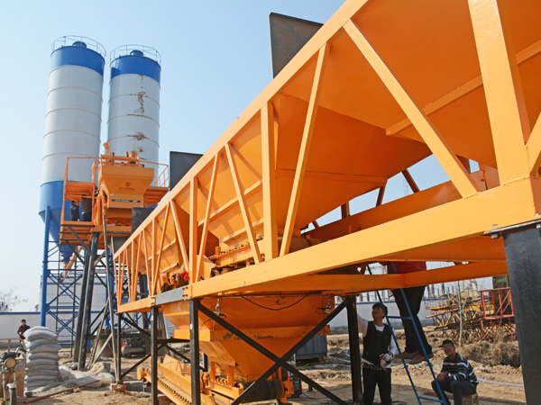 Management of concrete batching plant