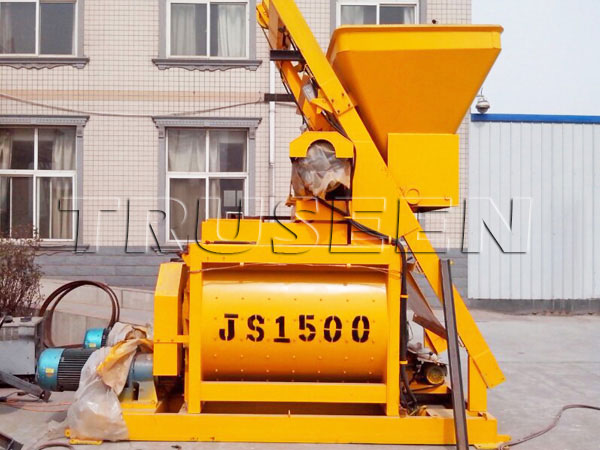 Forced concrete mixer --- the most practical machine