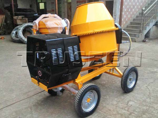Use and maintenance of diesel concrete mixer