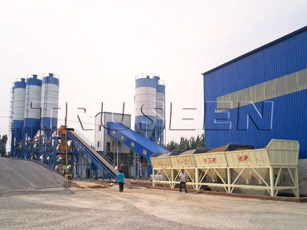 What should check in the use of concrete batching plant
