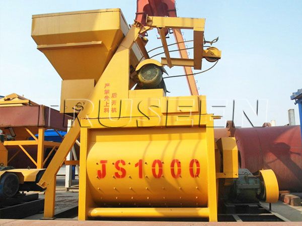 The right operation of concrete mixer