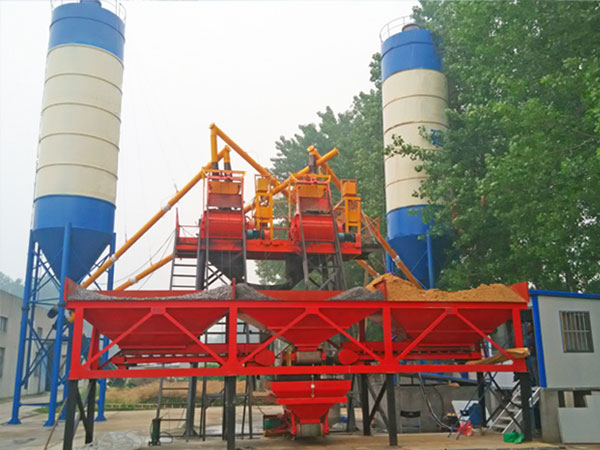 Several normal problems of concrete mixing plant