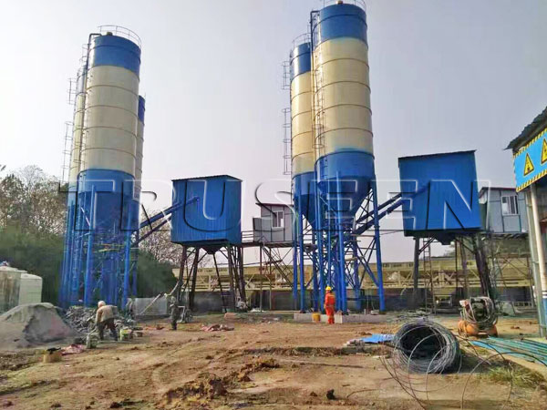 Schemes of environmental protection of concrete batching plant